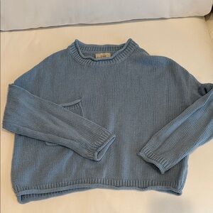 Urban Outfitters Light Blue Knit Sweater